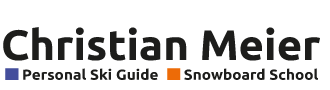 Christian Meier Logo – Personal Ski Guide, Snowboard School